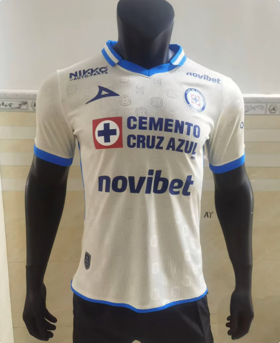 26/27 Cruz Azul Away Kit Player Version