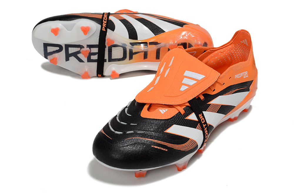 Predator Elite FT FG Football Boots - Orange/Black