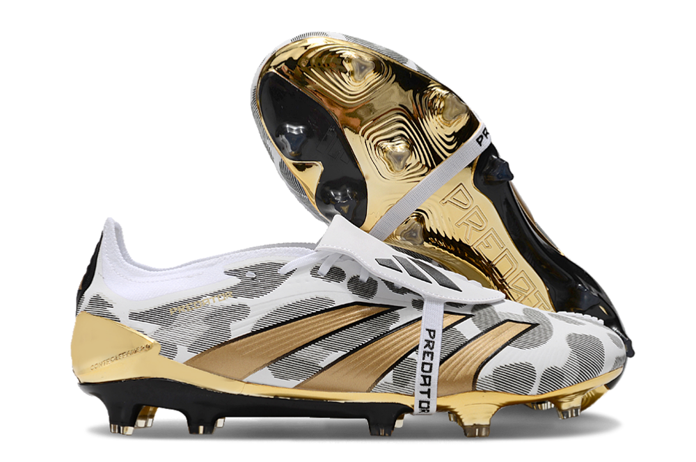 Predator Elite FG Football Boots - Gold White