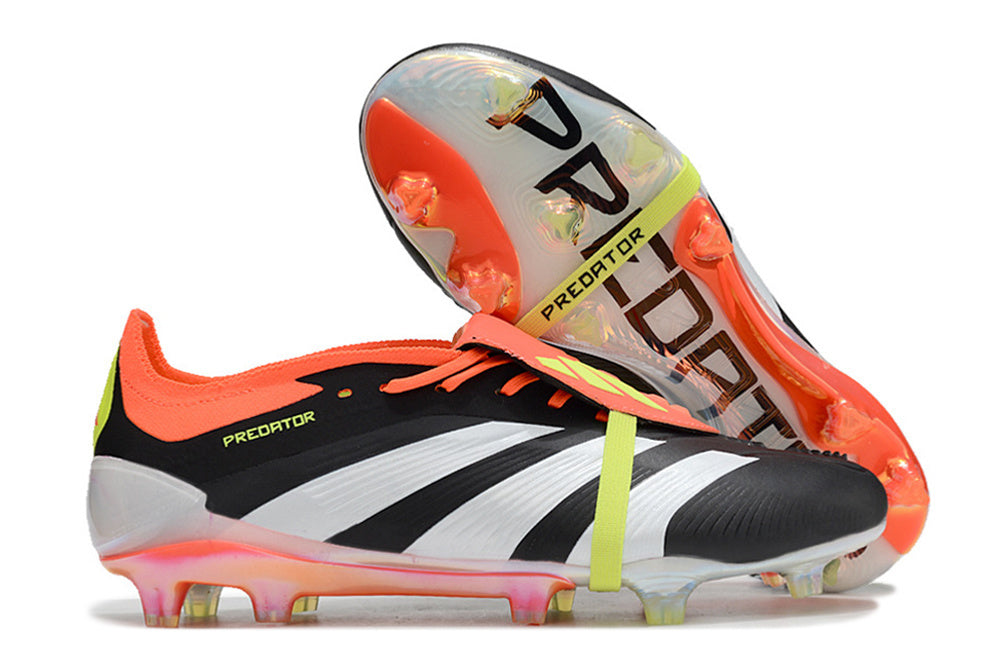 Predator Elite FG - Professional Football Boots in Vibrant Orange/Black