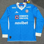 26/27 Cruz Azul Long Sleeve Home Kit Stadium Version