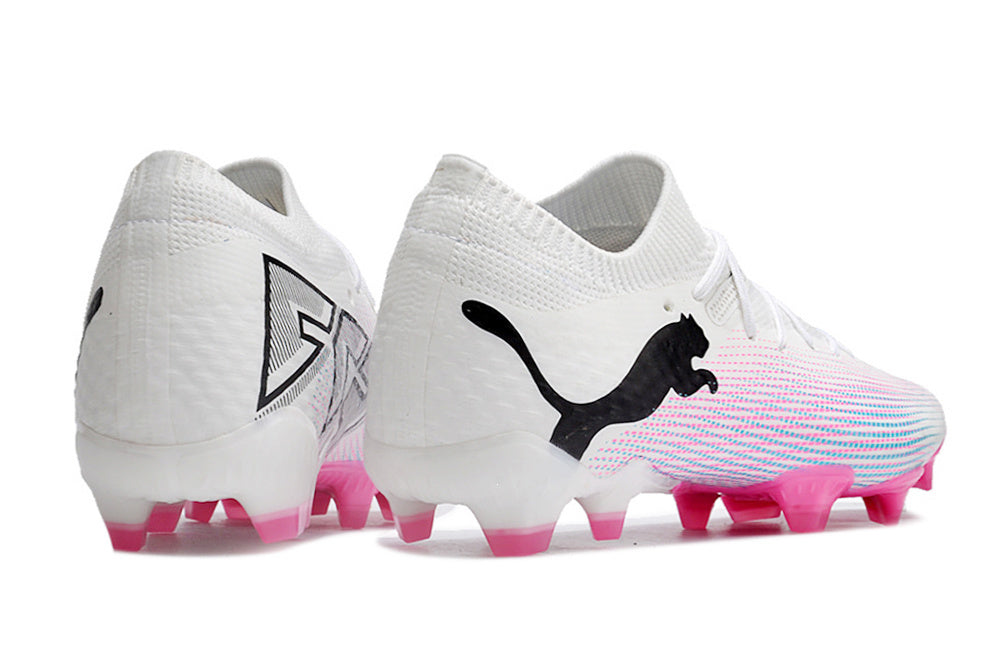 Ultra Ultimate FG White Pink Fade Football Boots - Professional Grade