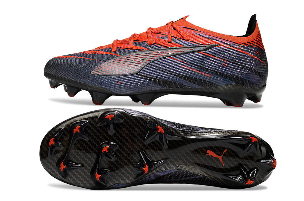 Nike Mercurial Superfly 9 Elite FG Ultra 5 Carbon Speed - Black/Fiery Red - Advanced Football Boots