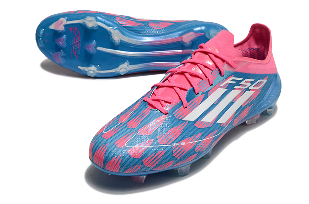 Nike F50 Elite FG Laced Football Boots - Blue & Pink