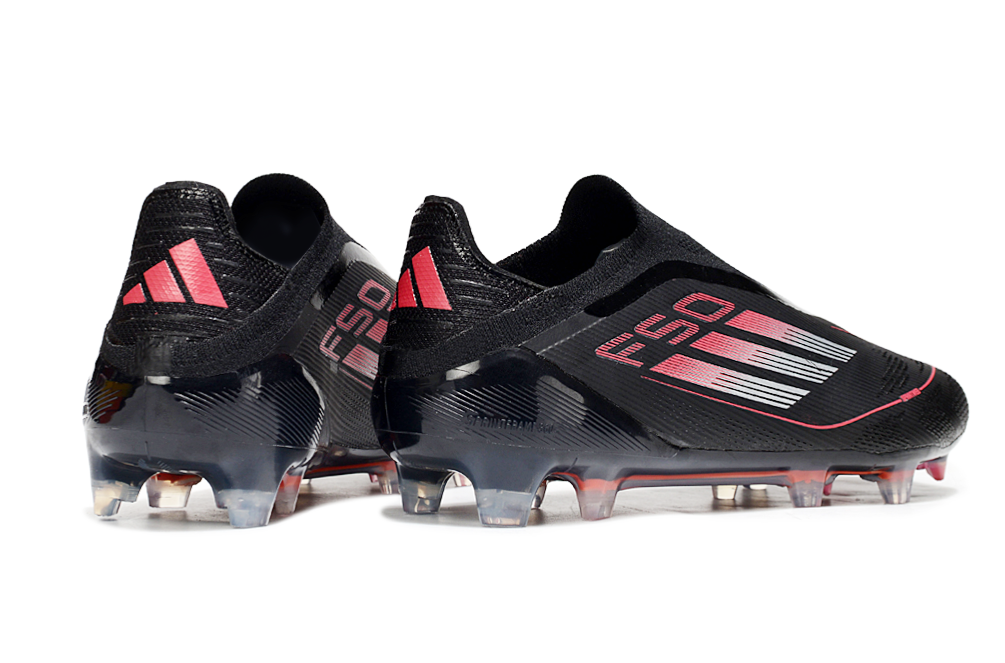 F50 Elite FG LL Black/Red - High-Performance Football Boots for Elite Players
