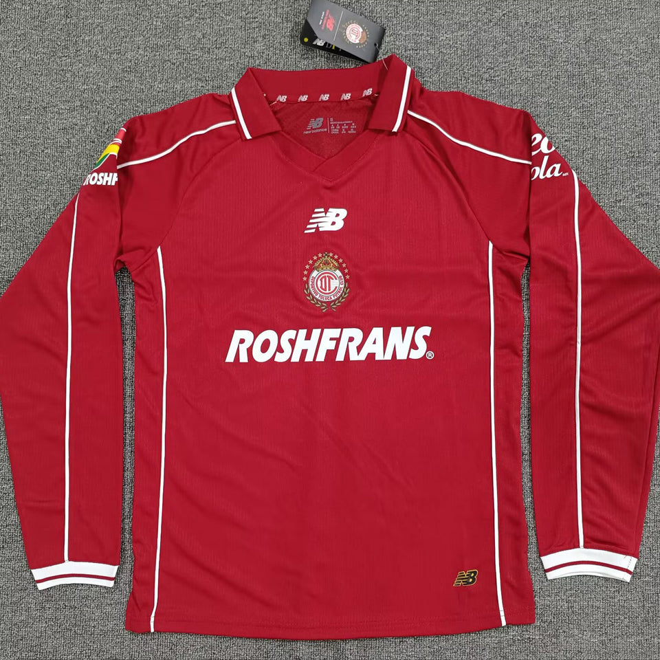 26/27 Toluca Long Sleeve Home Kit Stadium Version