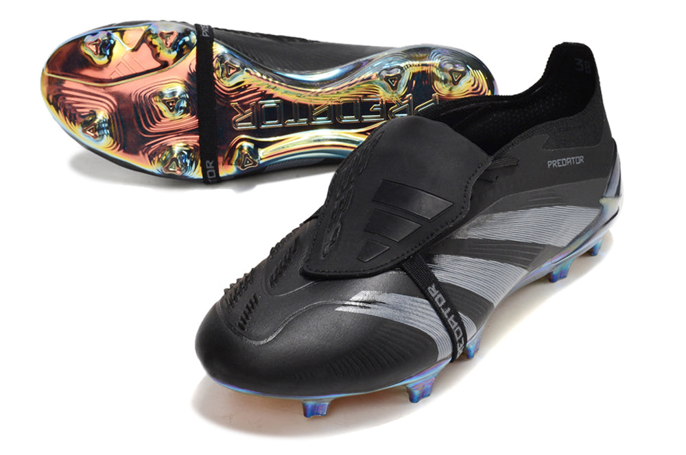 Predator Elite FT FG Football Boots - Black - Professional Grade