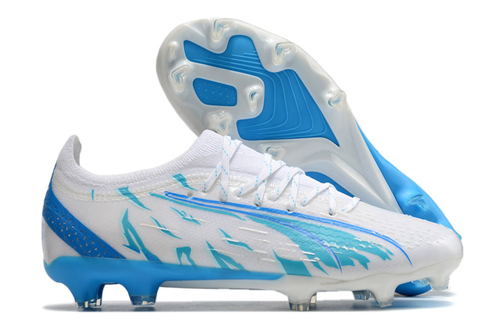 Ultra 5 Ultimate FG Football Boots - Blue/White