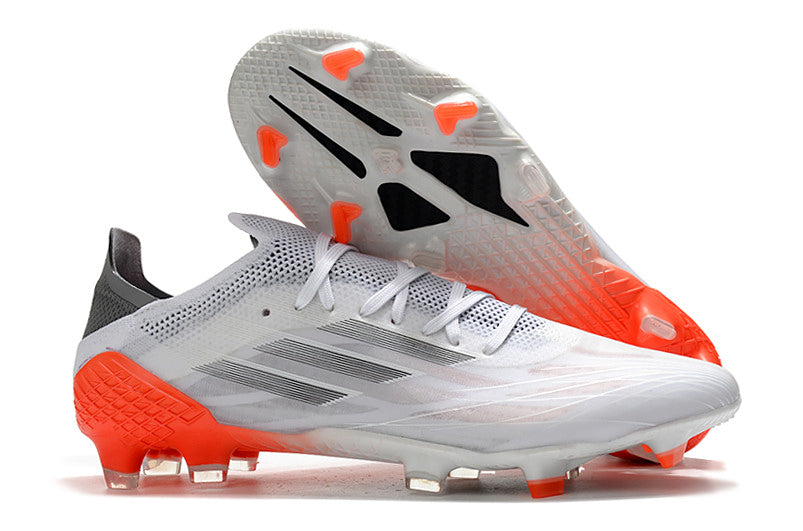 Adidas X Speedflow Messi.1 FG - White/Solar Red - Advanced Football Boots