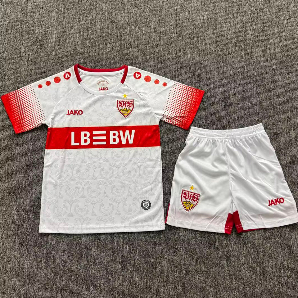 26/27 VfB Stuttgart Kids Home Kit Stadium Version