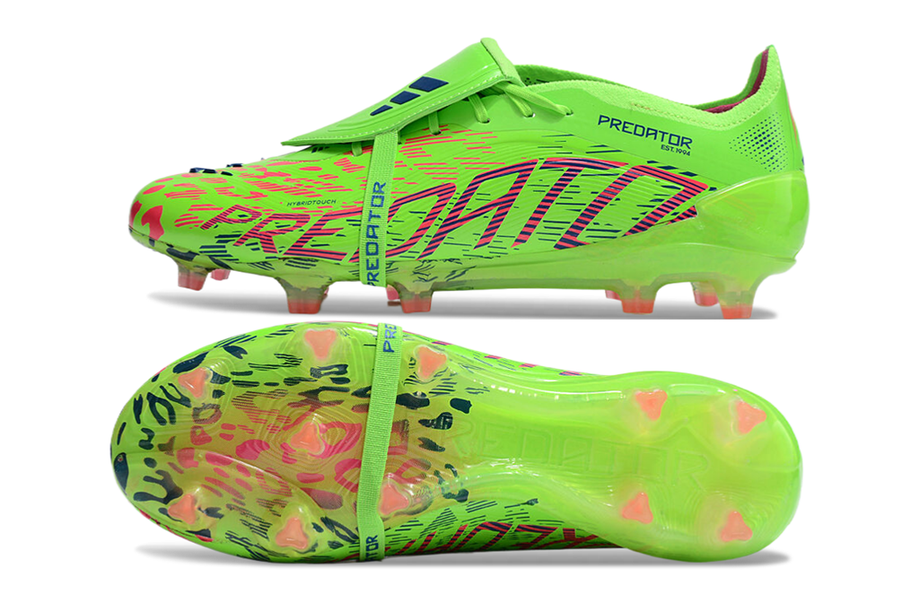 Predator Elite Firm Ground Football Boots - Vibrant Green