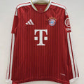26/27 Bayern Munich Long Sleeve Home Kit Stadium Version