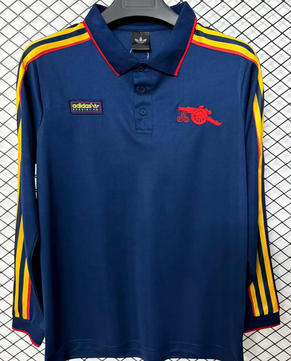 2027 ARS Long Sleeve Retro Style Royal Blue Kit Stadium Version