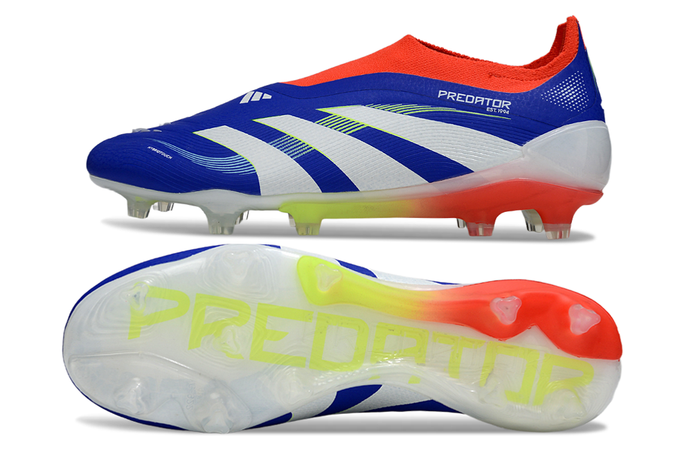 Predator Elite LL FG Blue/Red - Professional Football Boots for Superior Grip and Agility