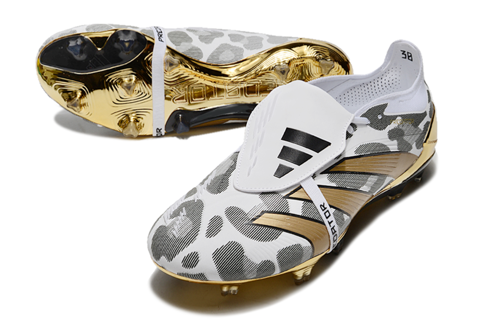 Predator Elite FG Football Boots - Gold White