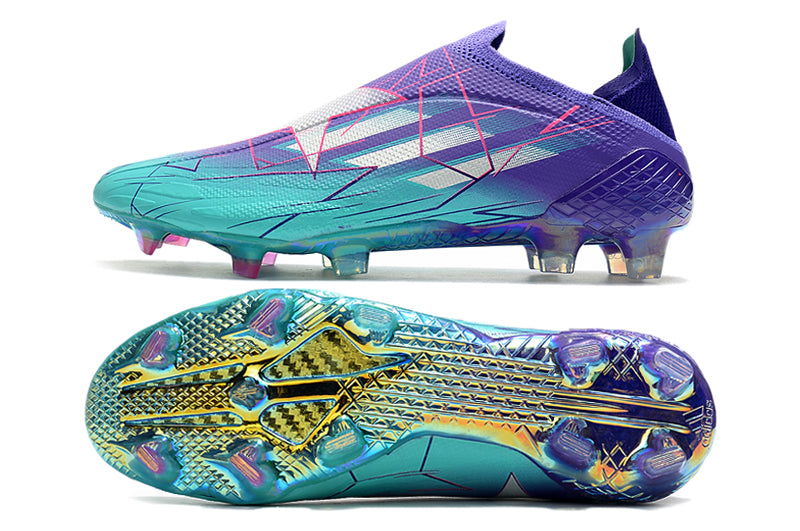 Adidas X Speedflow+ FG Laceless - 'Champions Code' Edition for Unrivaled Speed and Agility on Firm Ground