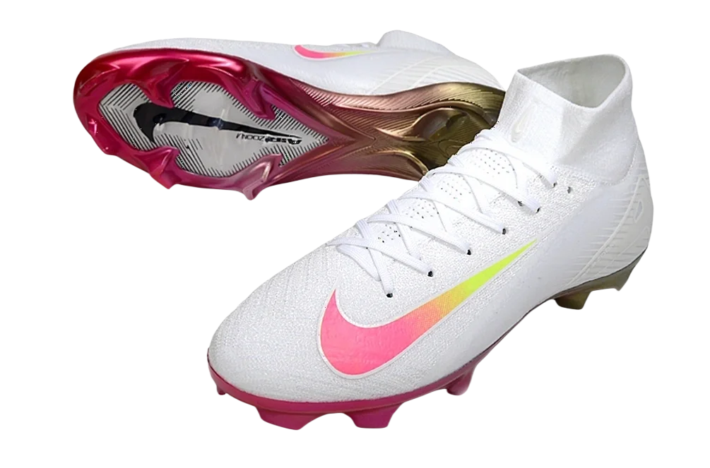 Superfly 10 Elite FG White/Pink