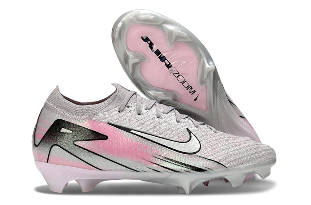 Vapor 16 Elite FG - Advanced Football Cleats in Grey/Pink