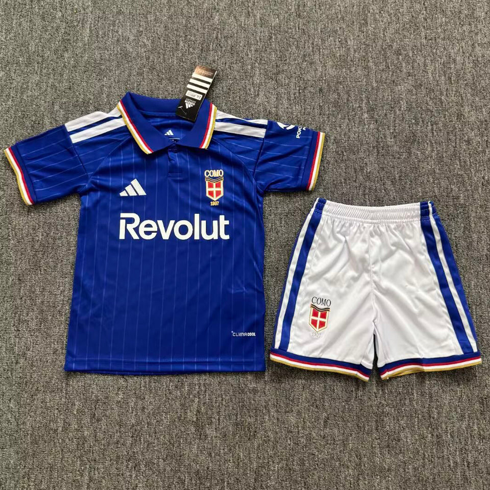 26/27 Como Kids Home Kit Stadium Version