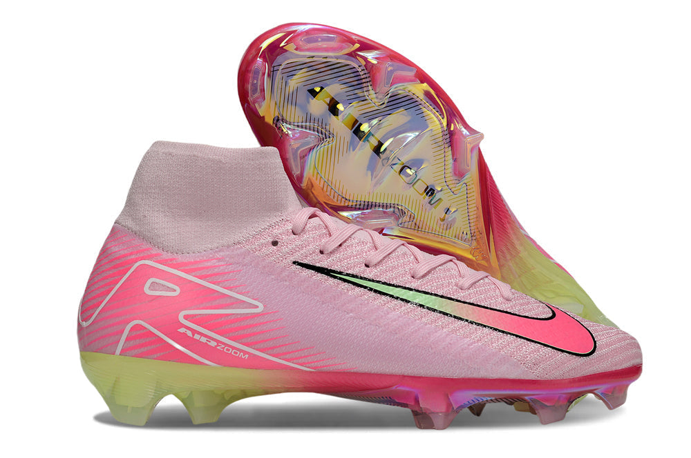 Nike Superfly 10 Elite FG Football Boots - Vibrant Pink/Green