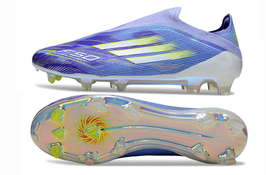 F50 Elite FG LL Purple/Green - Professional Football Boots