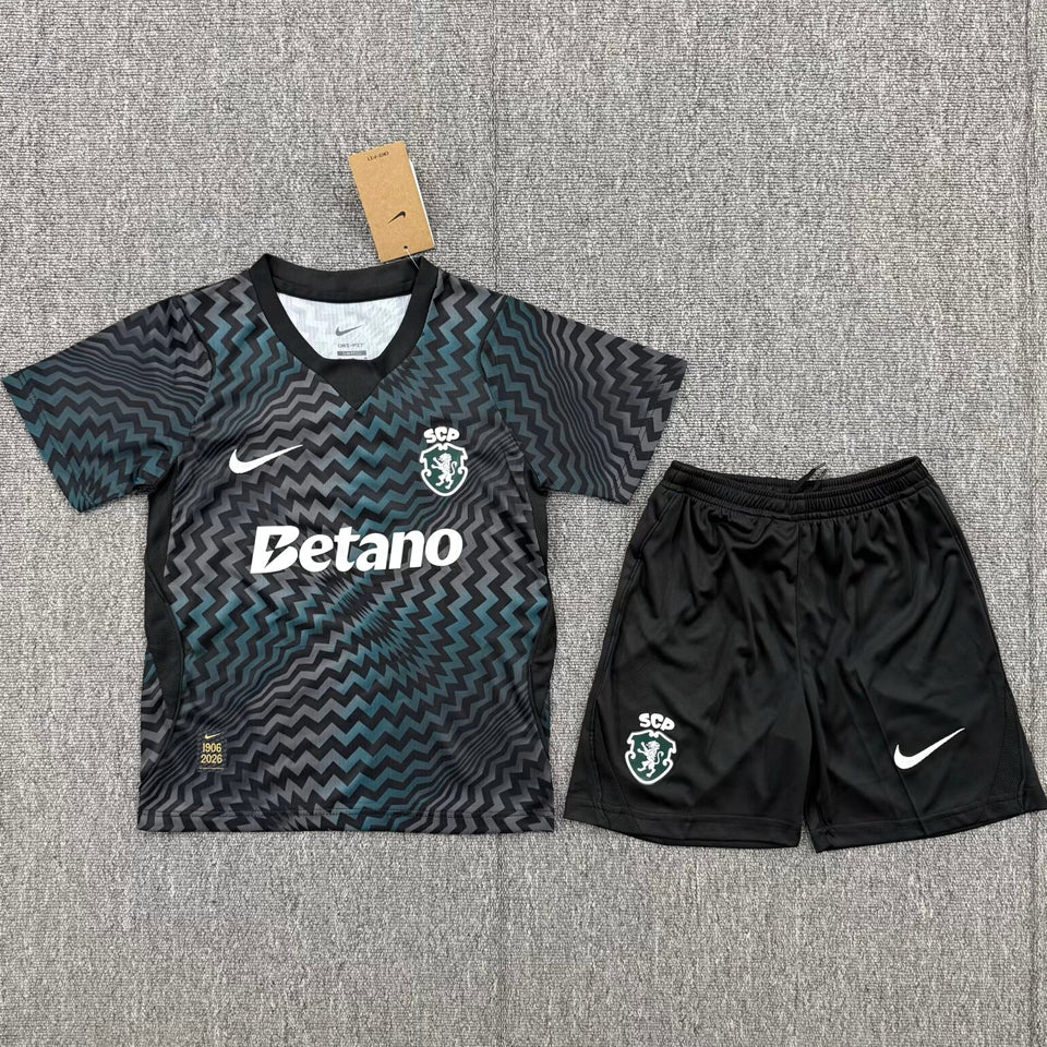 26/27 Sporting CP Kids GK Kit Stadium Version