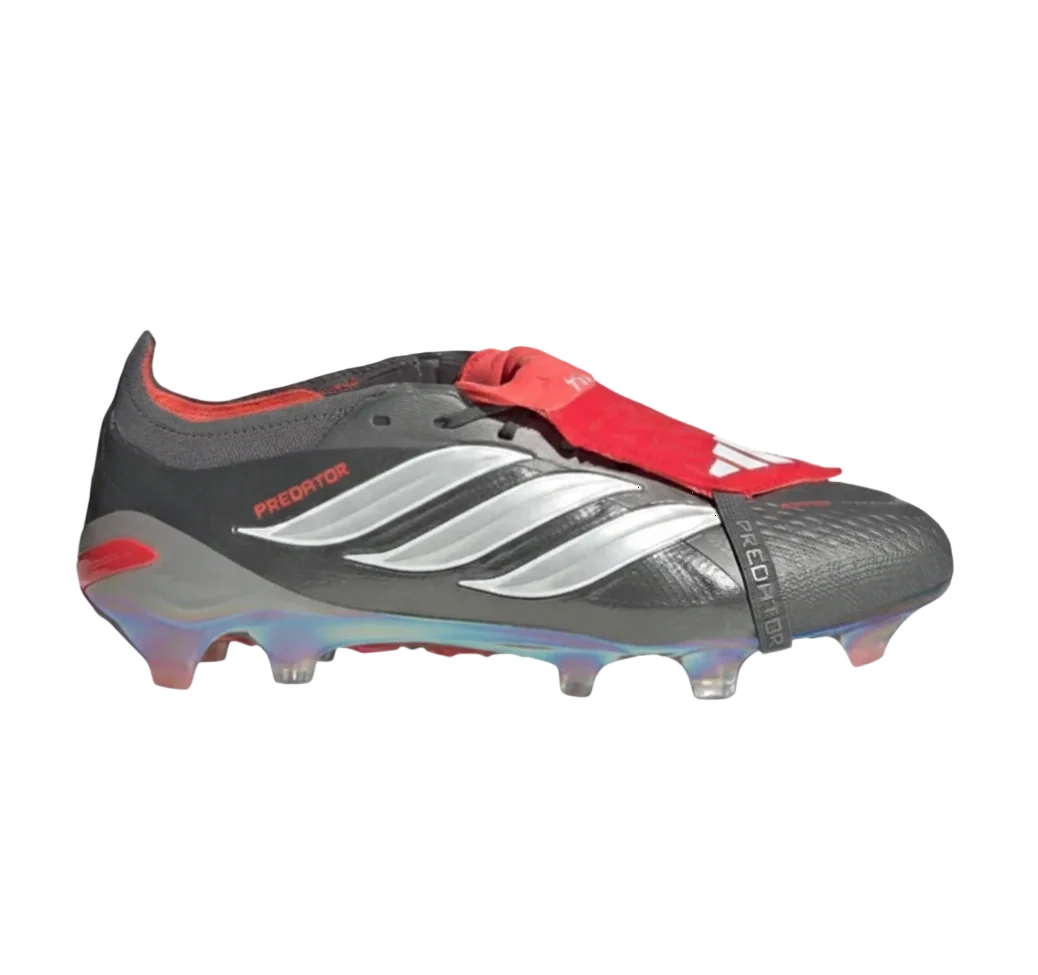 Predator Elite FT FG - Iron Metal/White