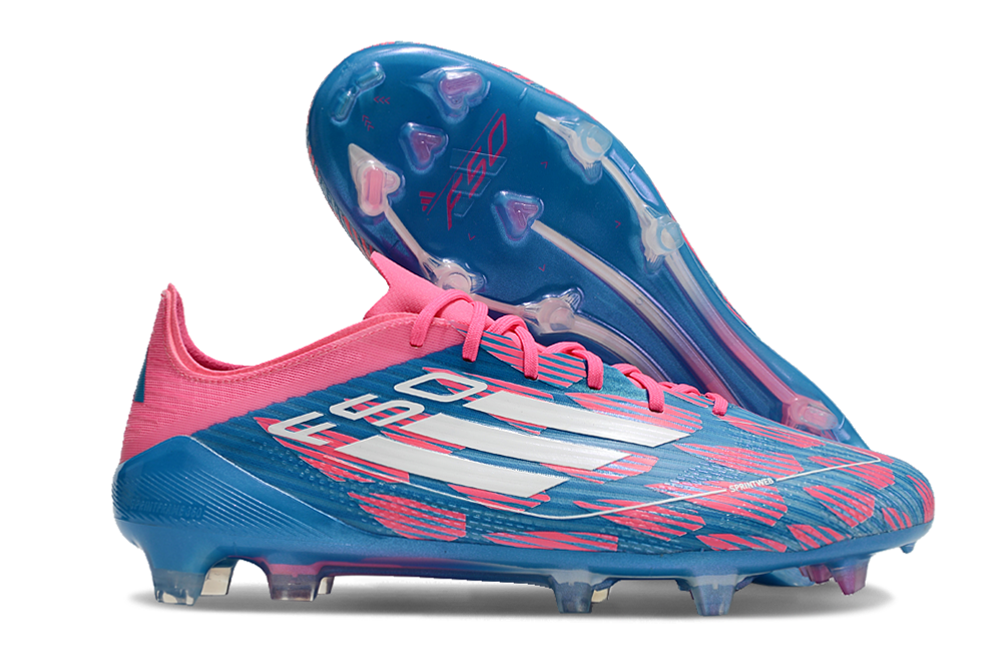 Nike F50 Elite FG Laced Football Boots - Blue & Pink