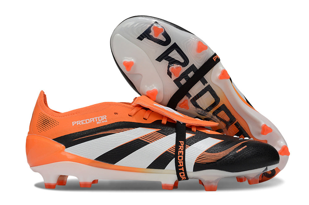 Predator Elite FT FG Football Boots - Orange/Black