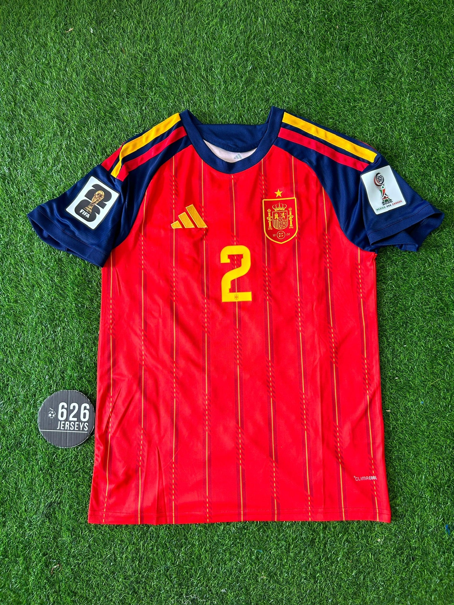 2026 Spain Home Kit Player Version