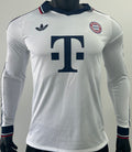 26/27 Bayern Munich Long Sleeve Away Kit Player Version