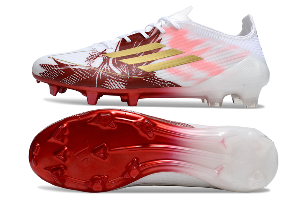 F50 Elite FG Red/White Unreleased - Professional Football Boots