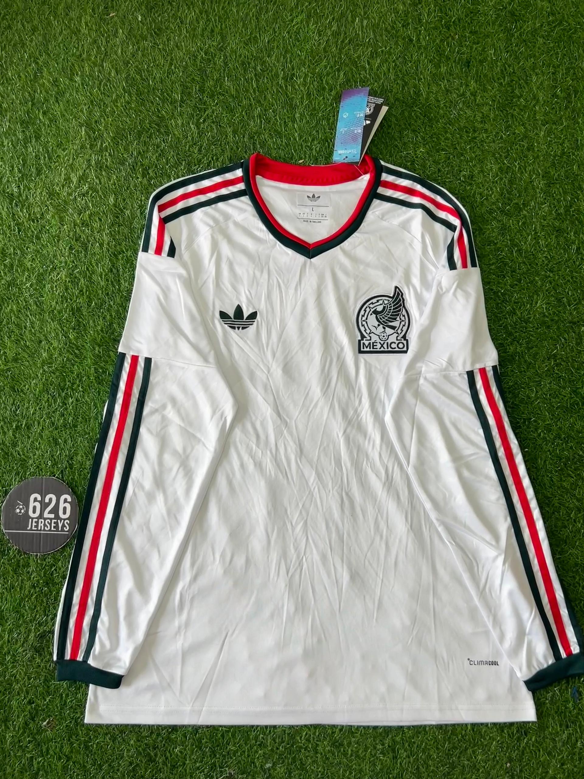 2026 Mexico Long Sleeve Away Kit Player Version