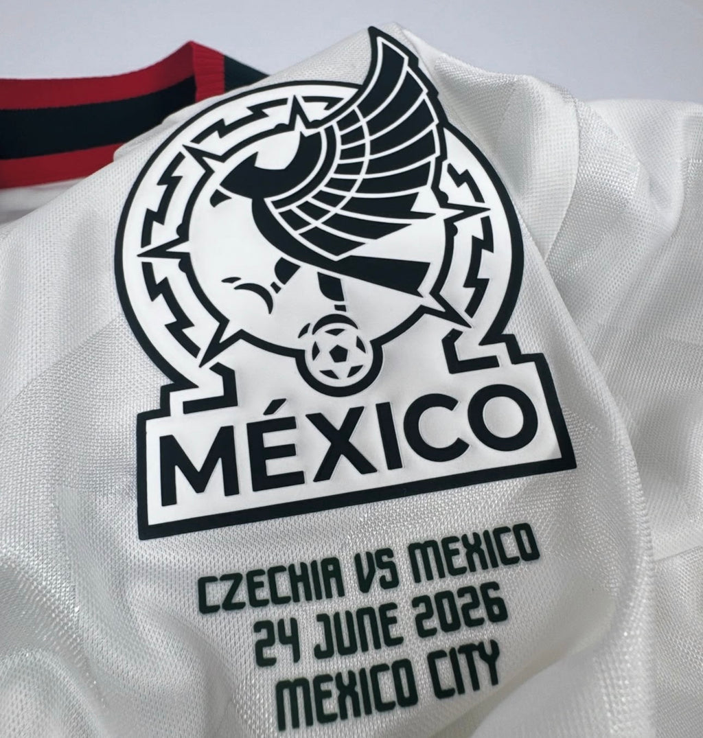 2026 Mexico vs Czech Away Kit Player Version
