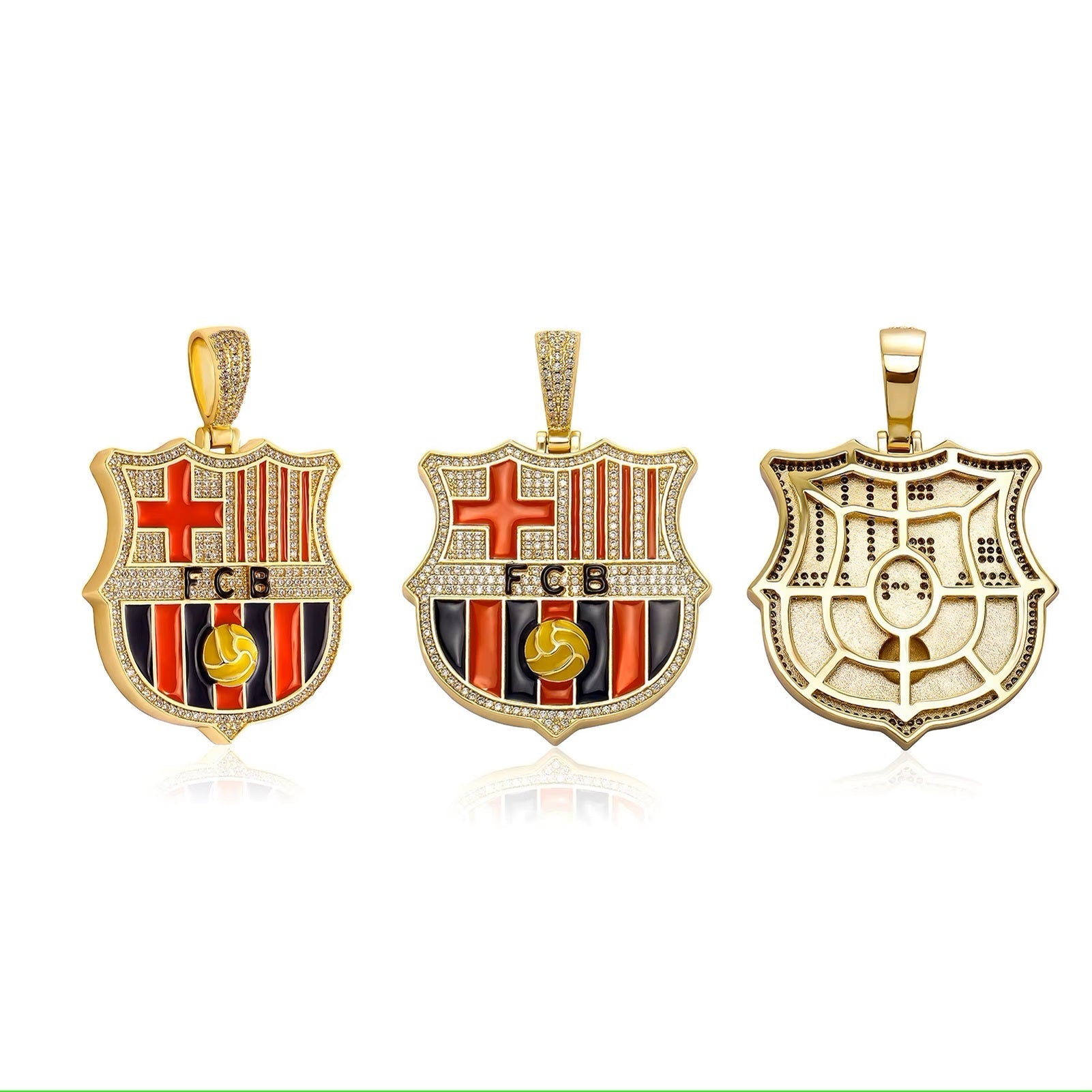 Premium Football Club Pendants - Show Your Team Spirit in Style