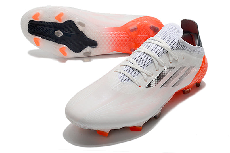 Adidas X Speedflow Messi.1 FG - White/Solar Red - Advanced Football Boots