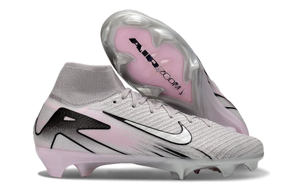 Nike Superfly 10 Elite FG: Unleash Your Speed on Grey and Pink Turf