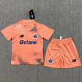 26/27 Porto Kids Orange GK Kit Stadium Version