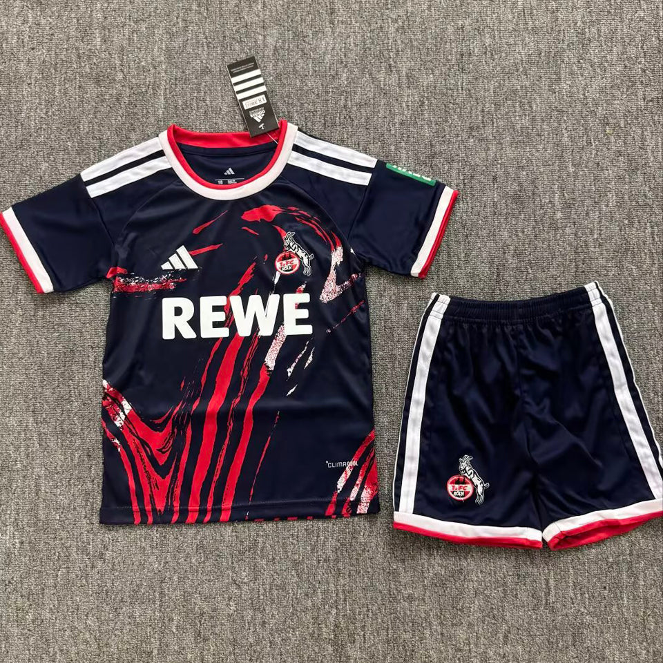 26/27 FC Köln Kids Third Kit Stadium Version