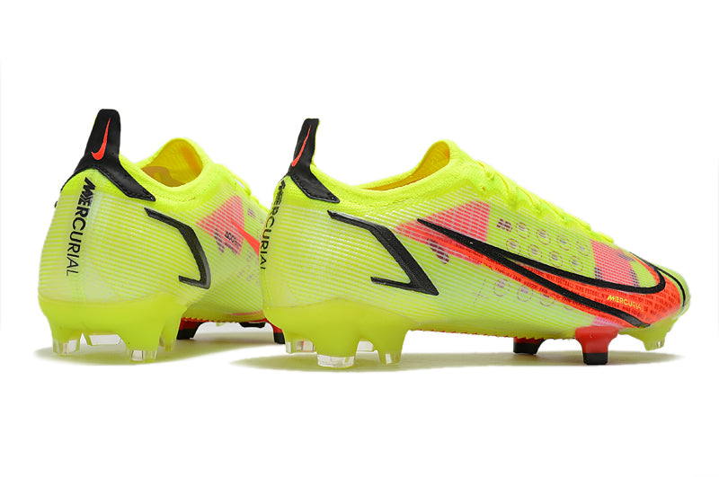 Nike Vapor 14 Elite FG - Volt/Black/Bright Crimson - Professional Firm Ground Football Boots