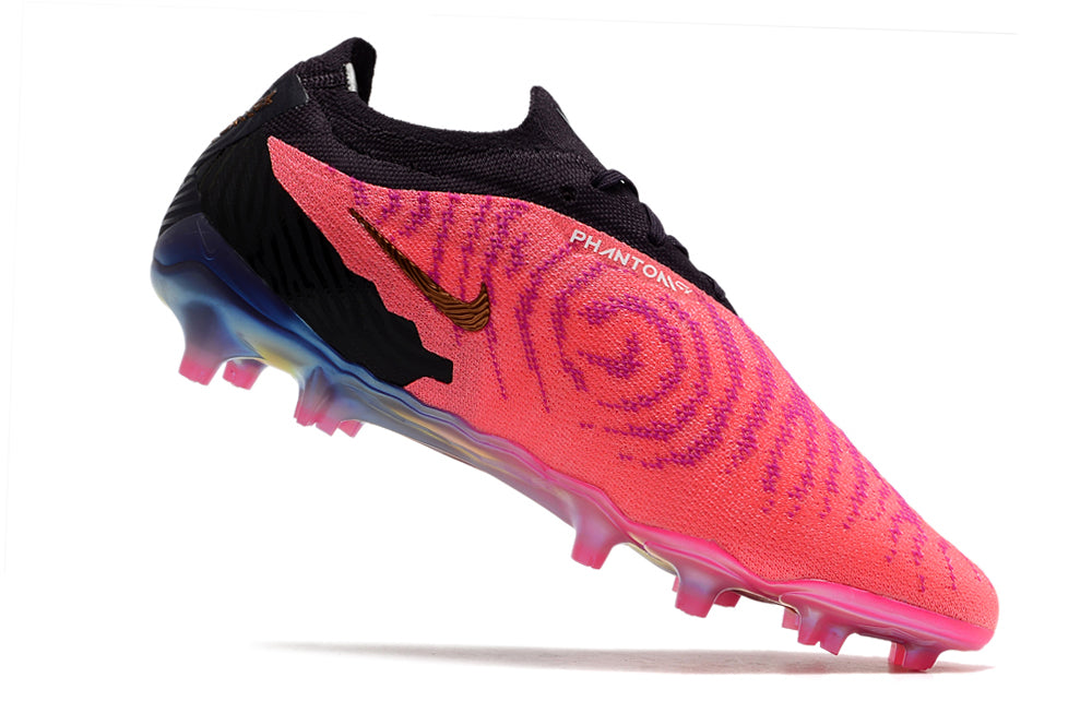 Nike Phantom GX Elite FG - Pink & Black Football Boots - Professional Grip & Control