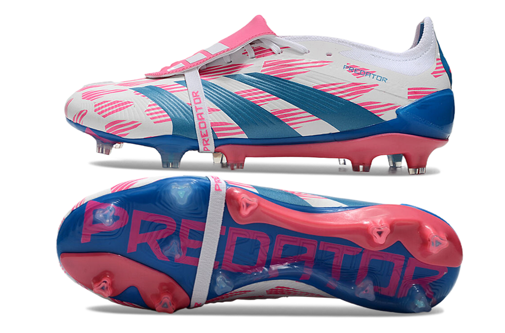 Predator Elite FG Football Boots - Blue/Pink - Elite Performance
