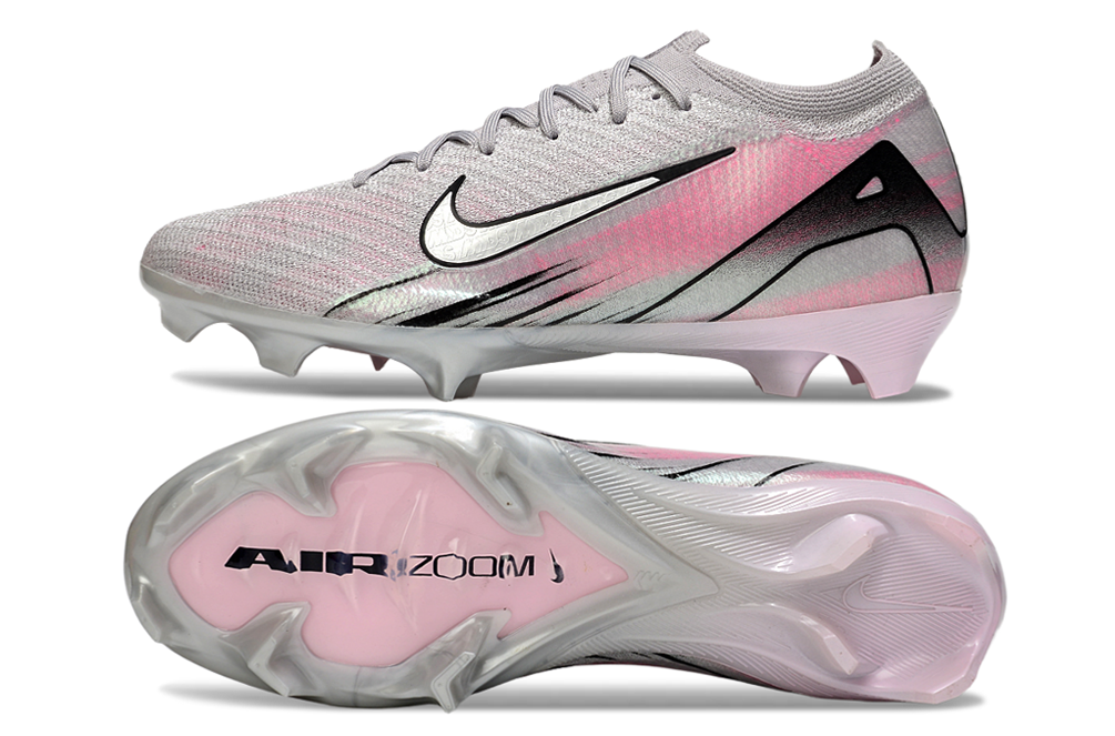 Vapor 16 Elite FG - Advanced Football Cleats in Grey/Pink