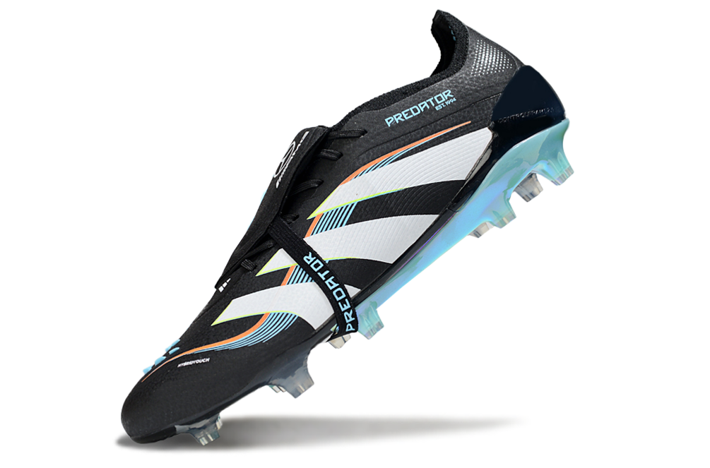 Predator Elite FT FG Football Boots - Black/Blue