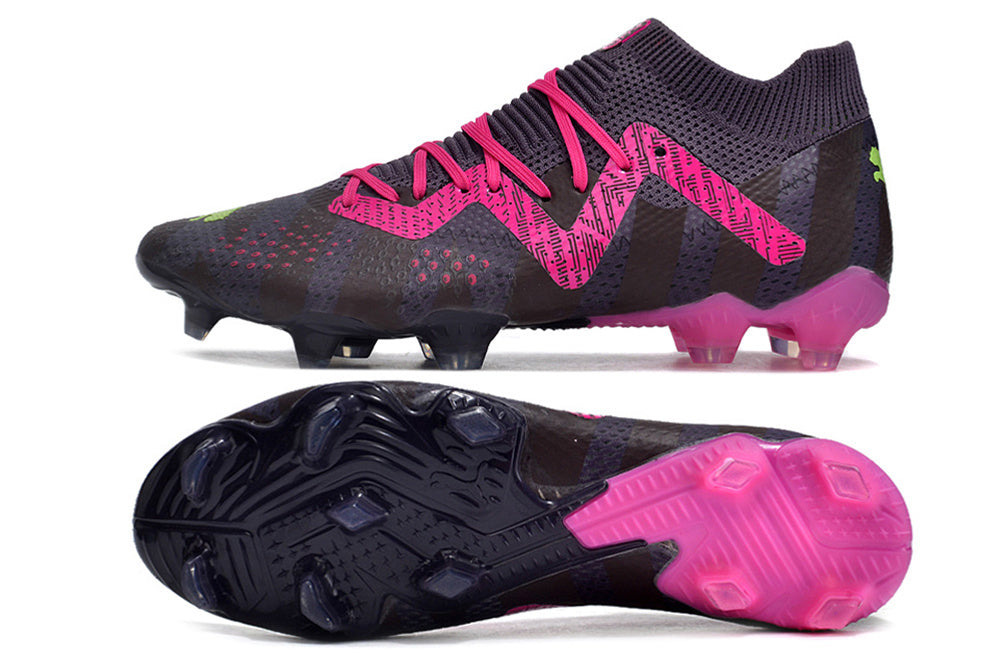 Future Ultimate FG Ultra Soccer Cleats - Vibrant Purple/Pink