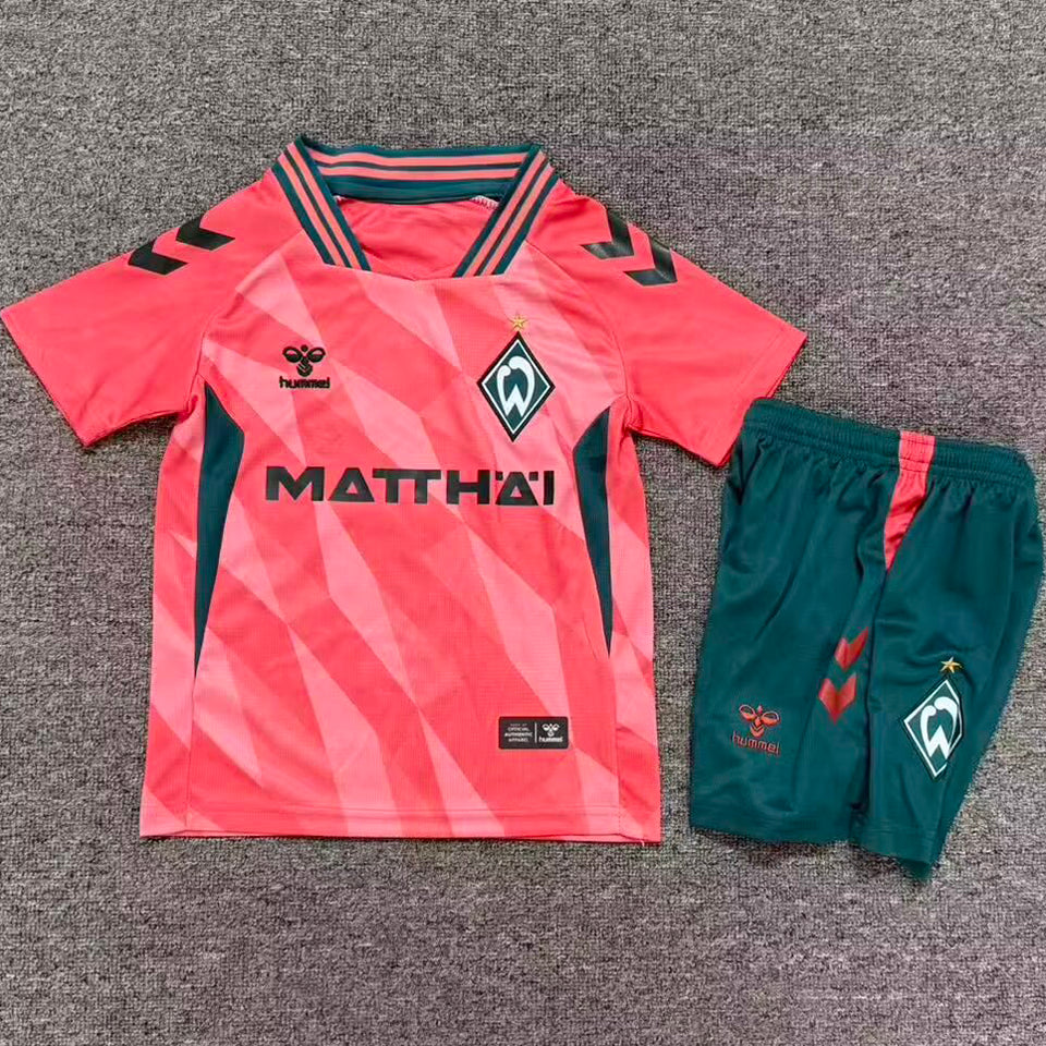 26/27 Werder Bremen Kids Third Kit Stadium Version