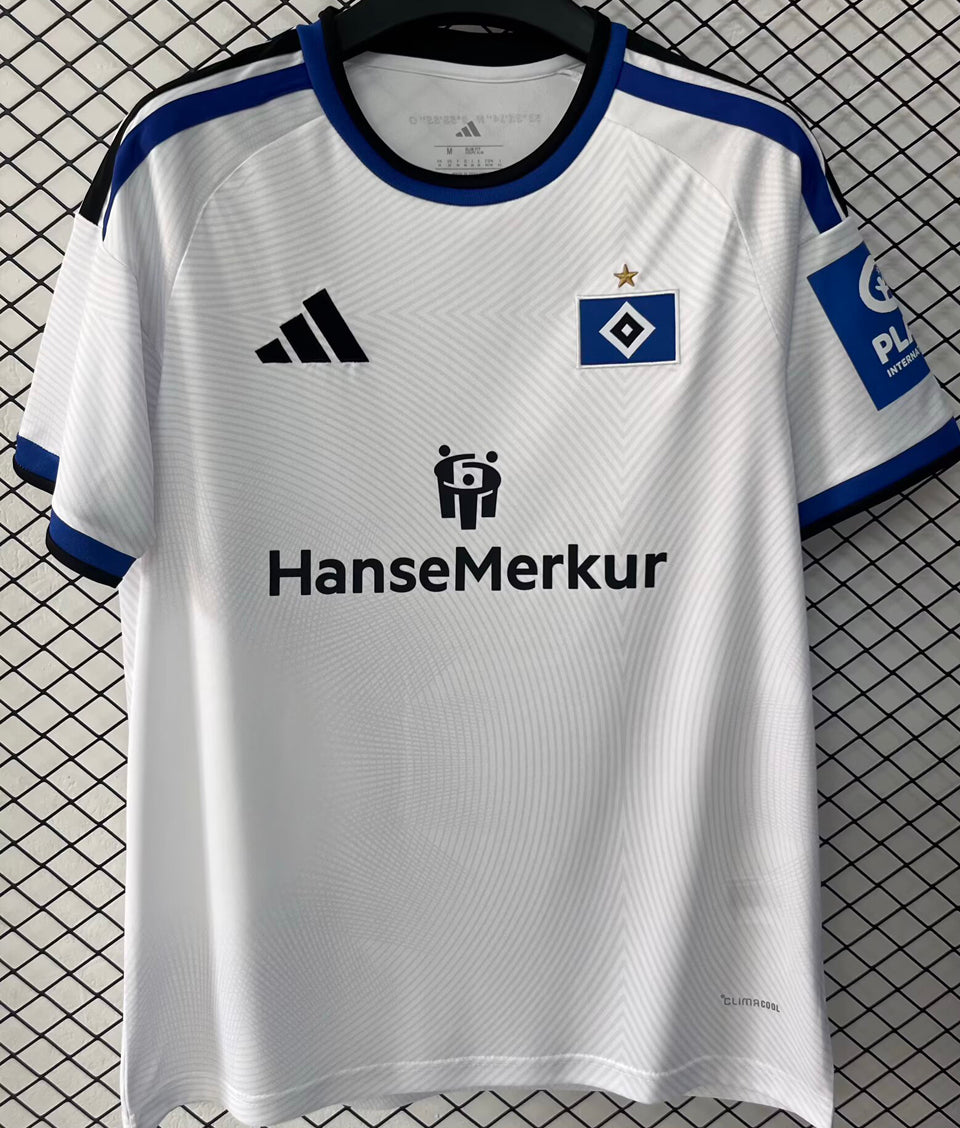 26/27 Hamburg Home Kit Stadium Version
