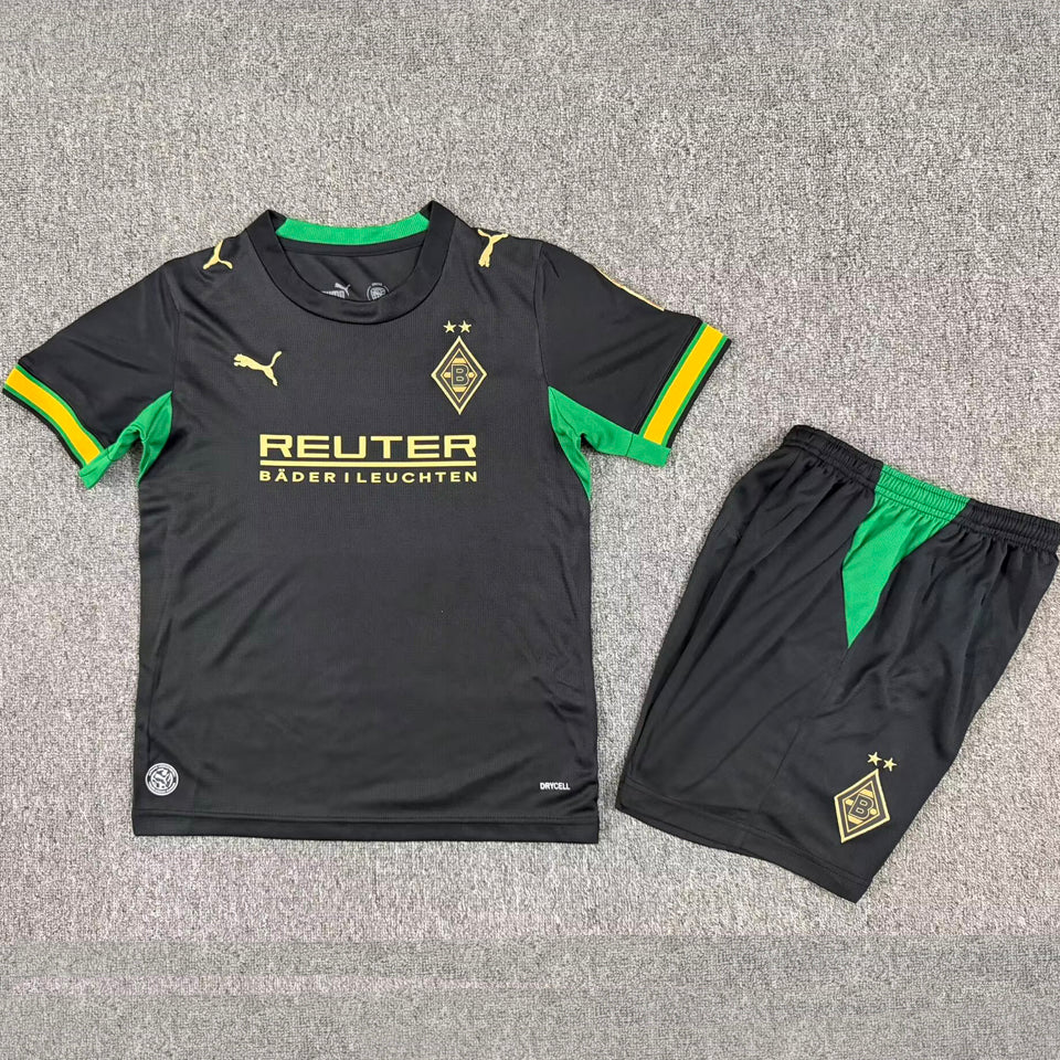 26/27 Gladbach Kids Away Kit Stadium Version