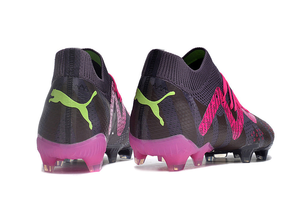 Future Ultimate FG Ultra Soccer Cleats - Vibrant Purple/Pink