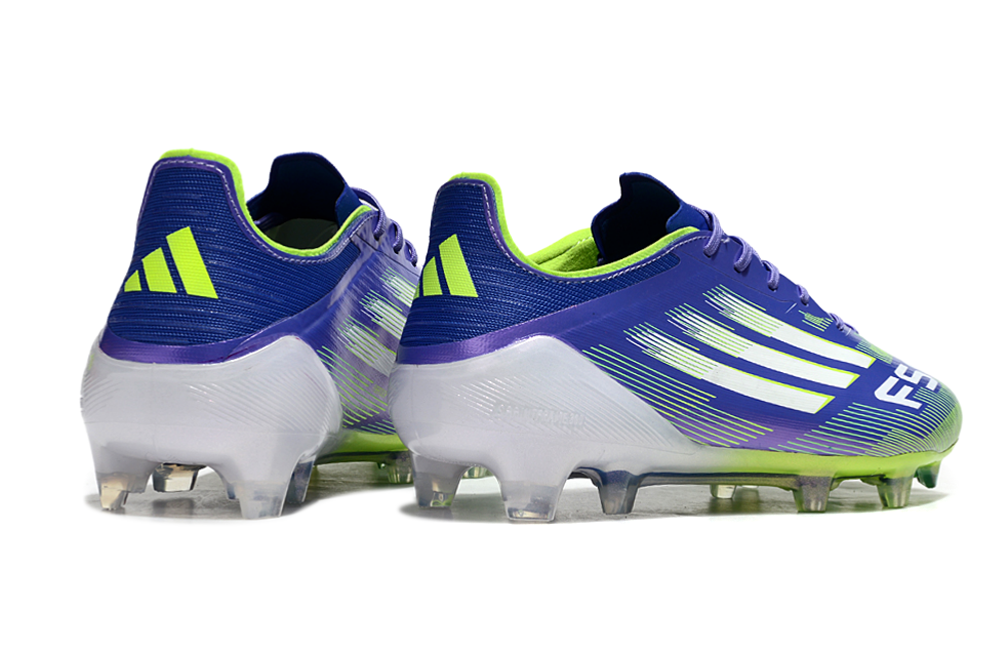 F50 Elite FG Laced - Purple/Green Football Boots